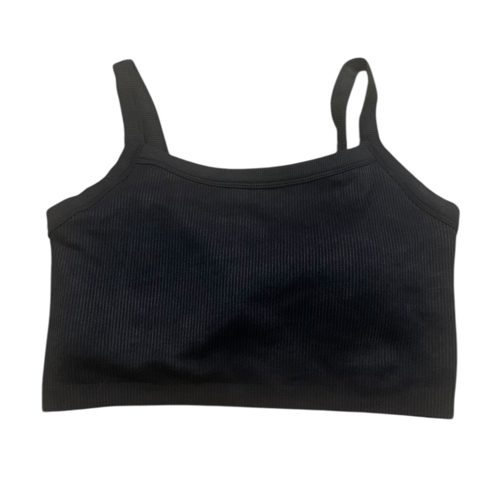 Yogalicous seamless ribbed padded cropped Annette Tank size L